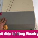 Lắp giàn phơi bấm điện tự động Vinadry AE-711 nhà anh Trường – Ngõ 105 Bạch Mai, Hà Nội