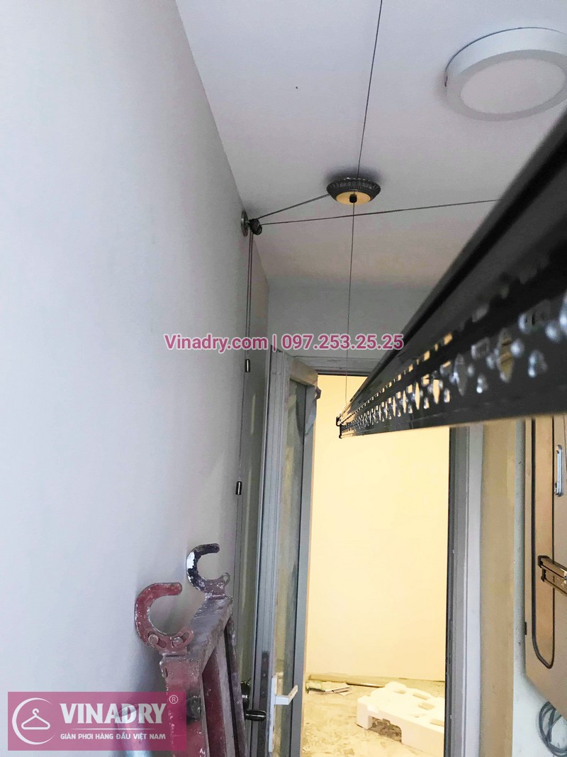 Lắp giàn phơi thông minh mẫu mới 2019 tại chung cư Hòa Phát Tân Mai - 03