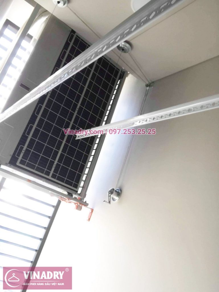 Bộ giàn phơi giá rẻ Hòa Phát Star 701 chất lượng tốt, thiết kế đẹp