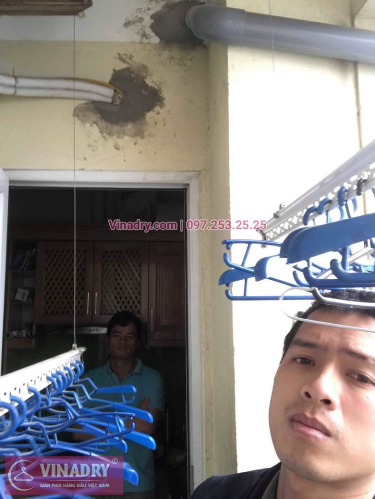 Sửa giàn phơi thông minh giá rẻ tại KĐT kim văn kim lũ