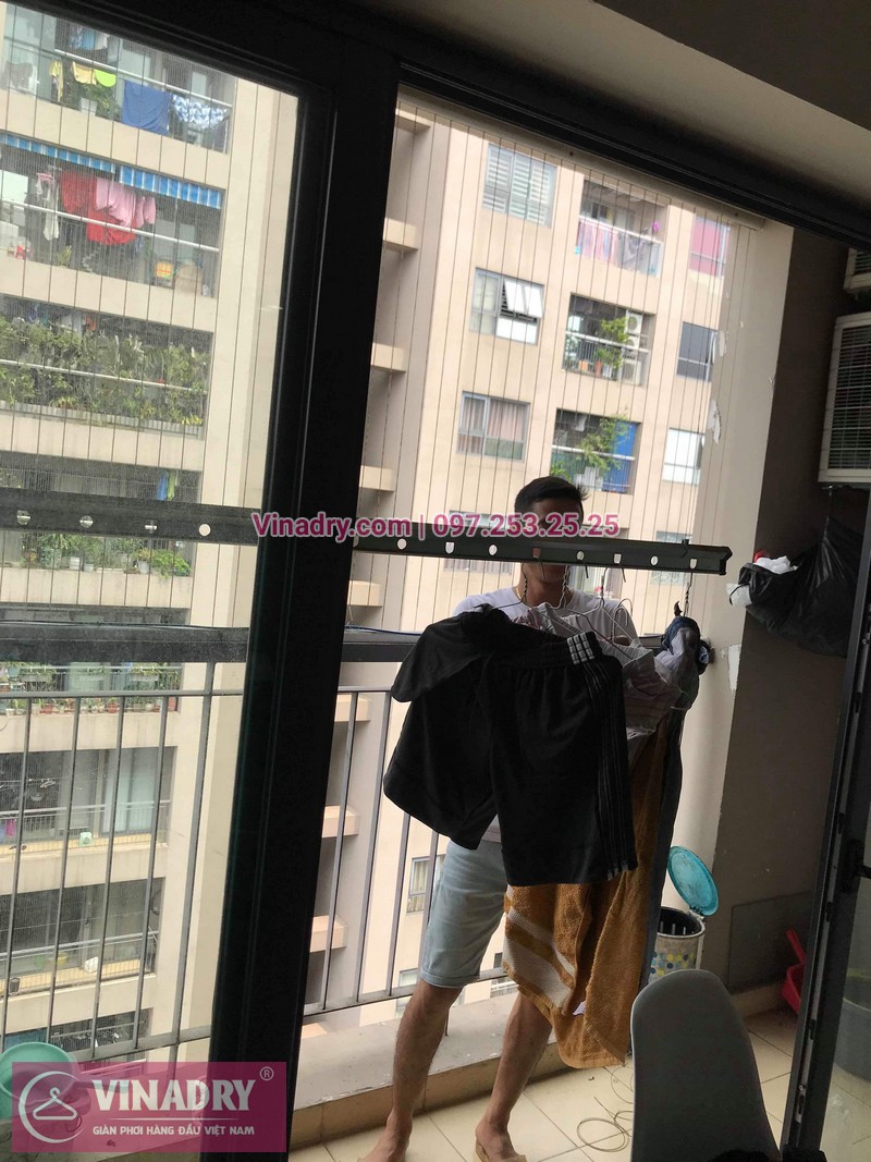 Sửa giàn phơi thông minh Hà Nội tại chung cư Capital Garden, 102 Trường Chinh