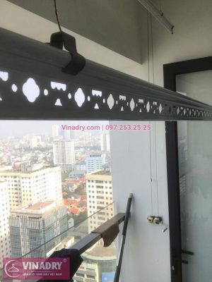 Vinadry thay bộ tời giàn phơi HP999B tại chung cư 90 Nguyễn Tuân, Thanh Xuân cho nhà anh Lực
